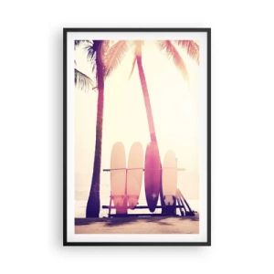 Poster in black frame - It Will Be a Wonderful Day - 61x91 cm