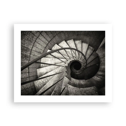 Poster - Up the Stairs and Down the Stairs - 50x40 cm