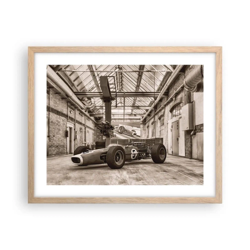 Poster in light oak frame - Rest of the Winner - 50x40 cm