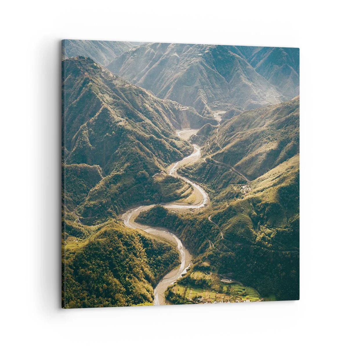 Canvas picture - Straight from the Heart of the Mountains - 50x50 cm