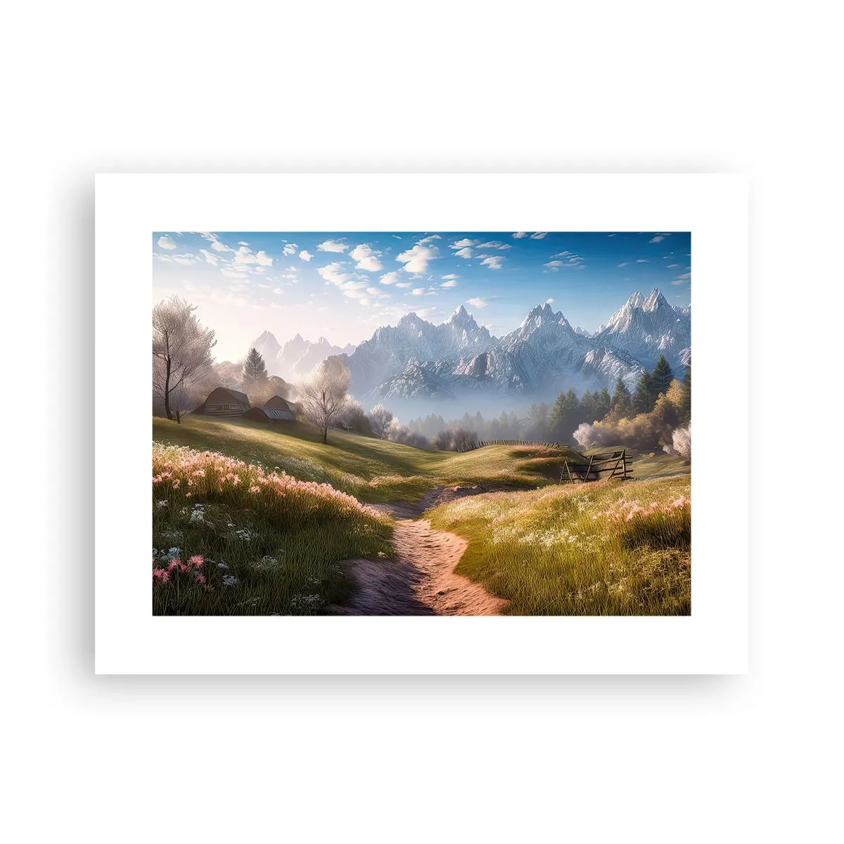 Poster - Quiet Valley - 40x30 cm