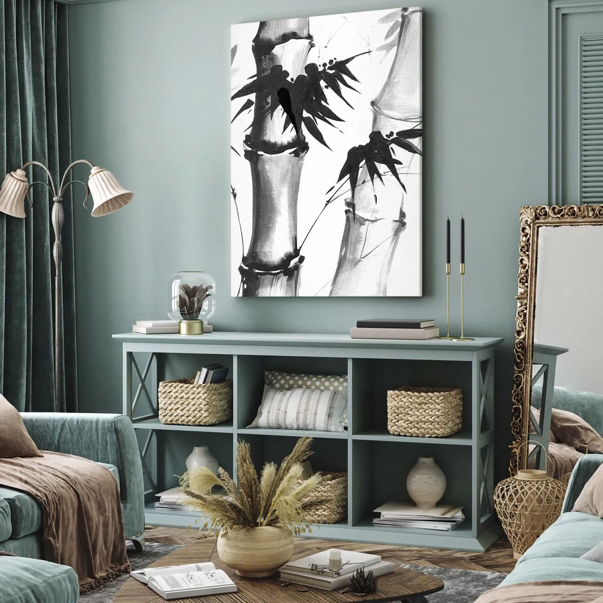 Canvas picture - Close-up to the Orient - 45x80 cm