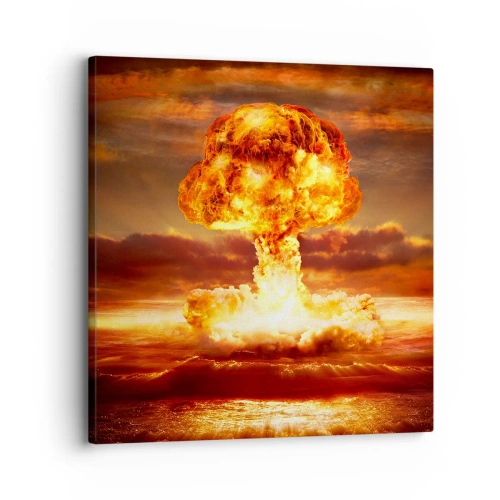 Canvas picture - And the End Will Come - 30x30 cm