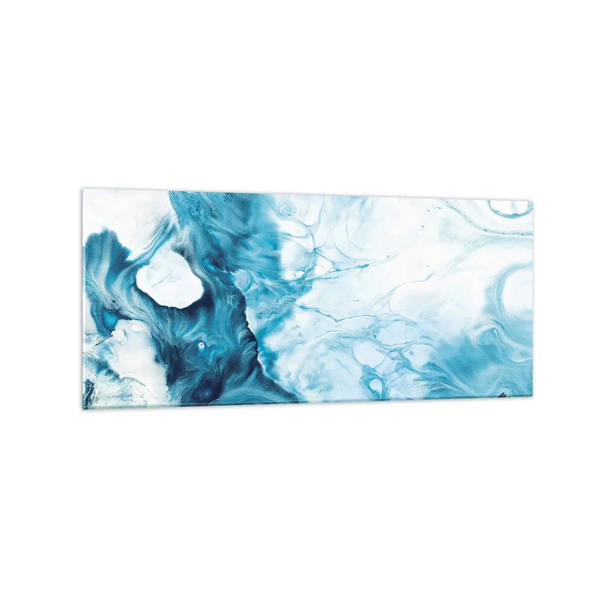 Glass picture - Concert of Blue - 120x50 cm