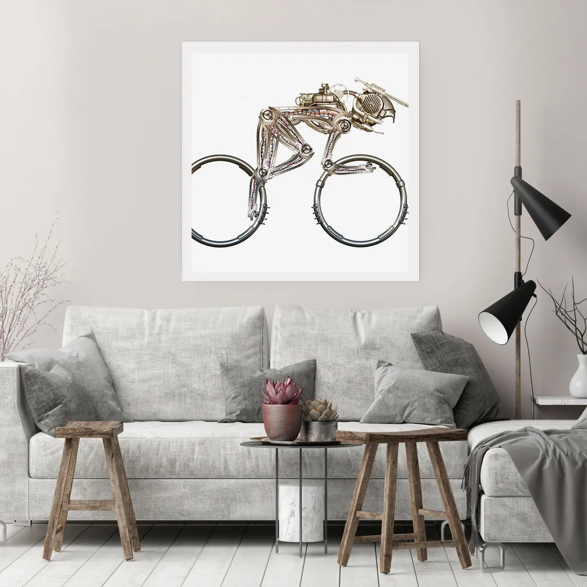 Poster - Wonderful Machinery - 50x50 cm