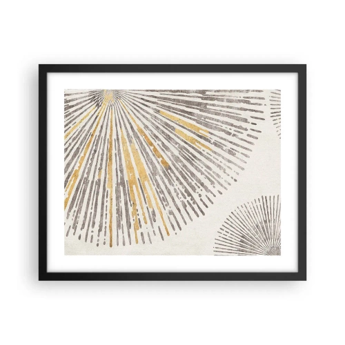 Poster in black frame - Beauty of a Ray - 50x40 cm