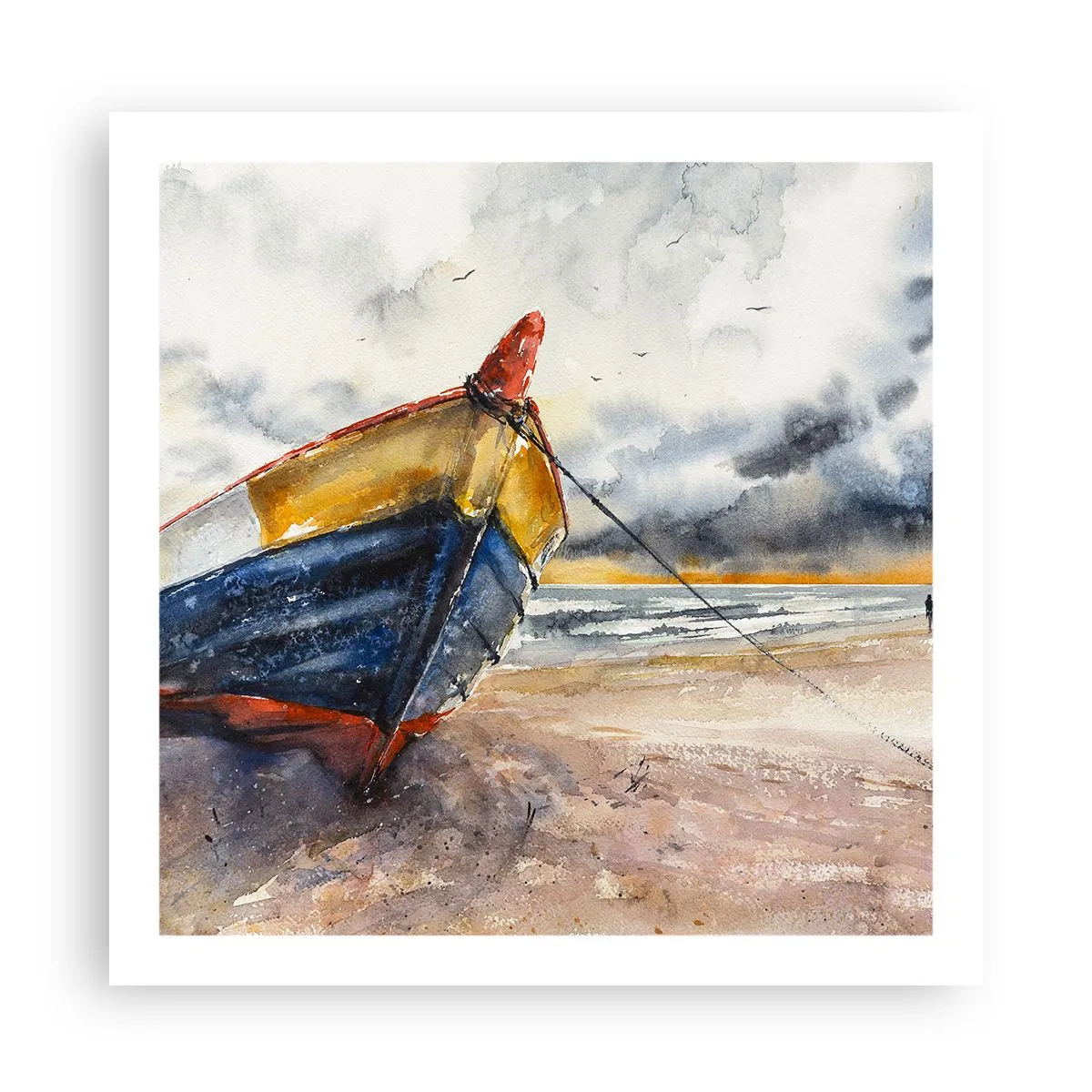 Poster - Rest On the Shore - 60x60 cm