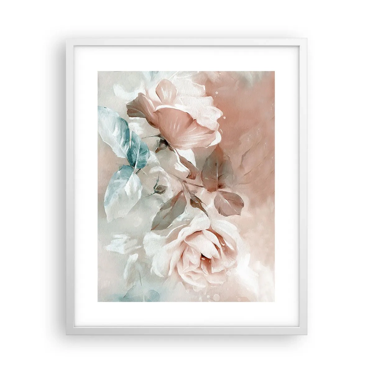 Poster in white frmae - Spirit of Romaticism - 40x50 cm