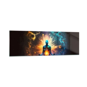 Glass picture - Cosmic Calm - 160x50 cm