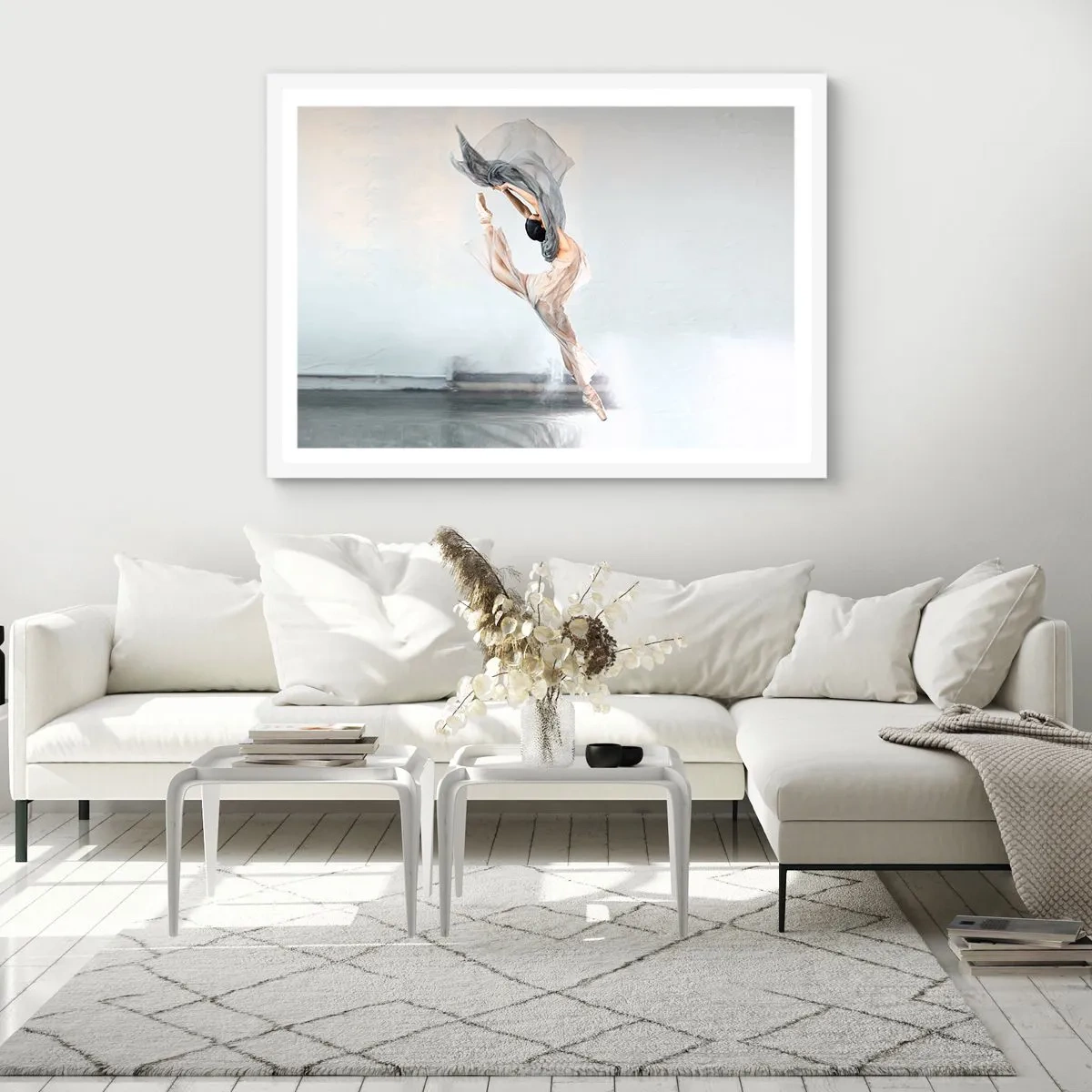 Poster in white frmae - In Dancing Exaltation - 91x61 cm