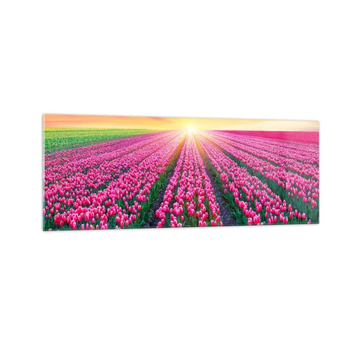 Glass picture - Beauty Farm - 140x50 cm