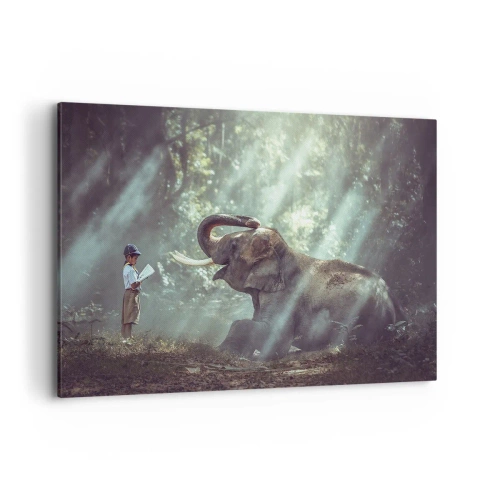 Canvas picture - Listen to This… - 120x80 cm
