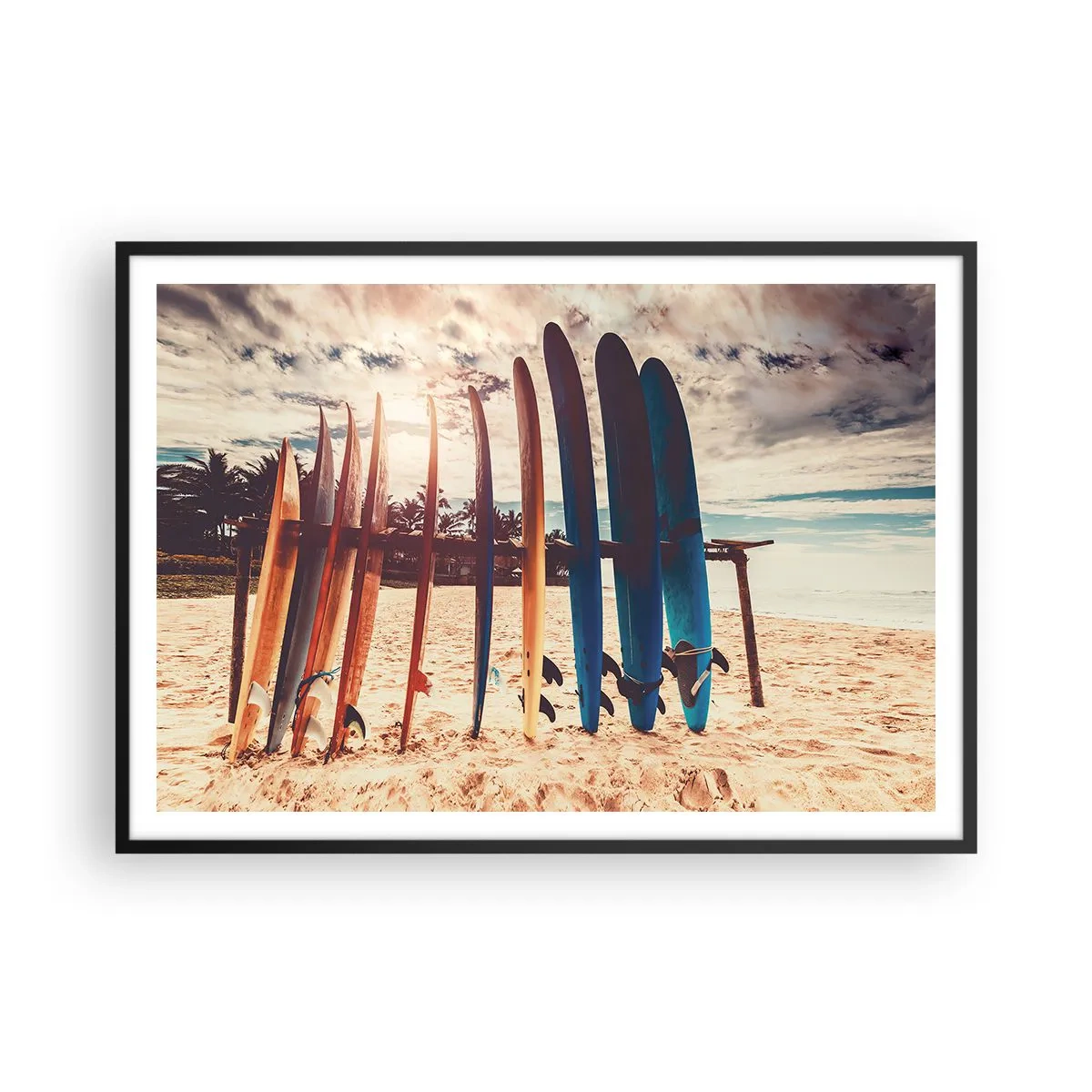 Poster in black frame - Goodnight, See You Tomorrow - 100x70 cm
