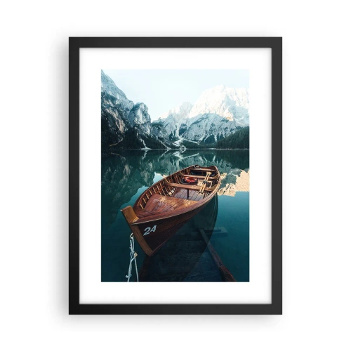 Poster in black frame - Like Painted on Glass - 30x40 cm