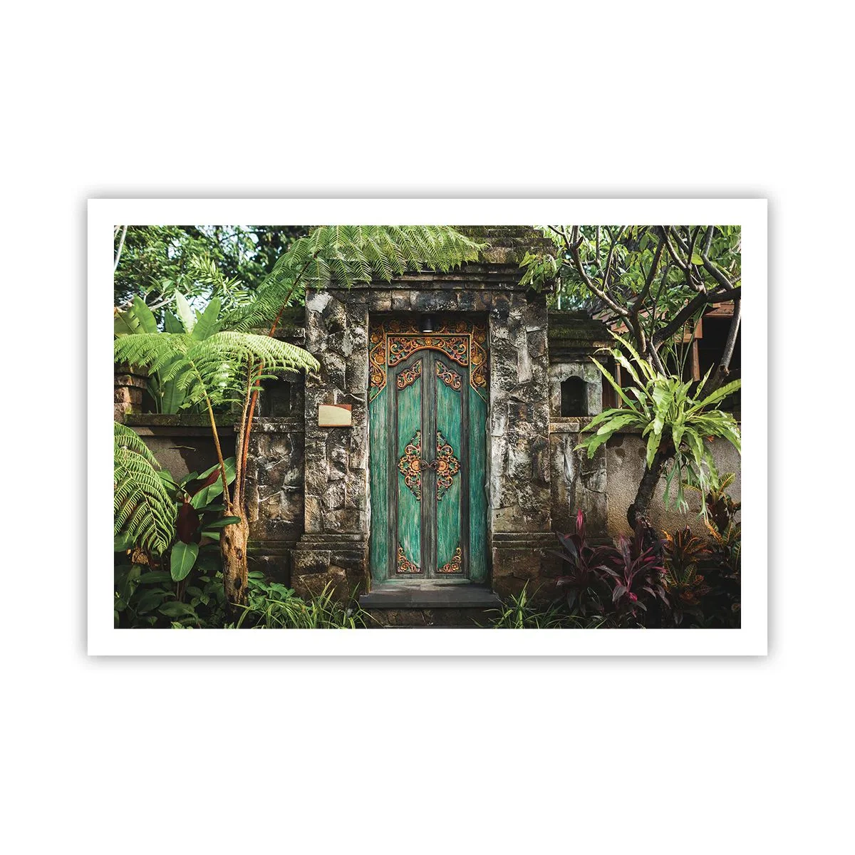 Poster - Door to Exotic World - 91x61 cm