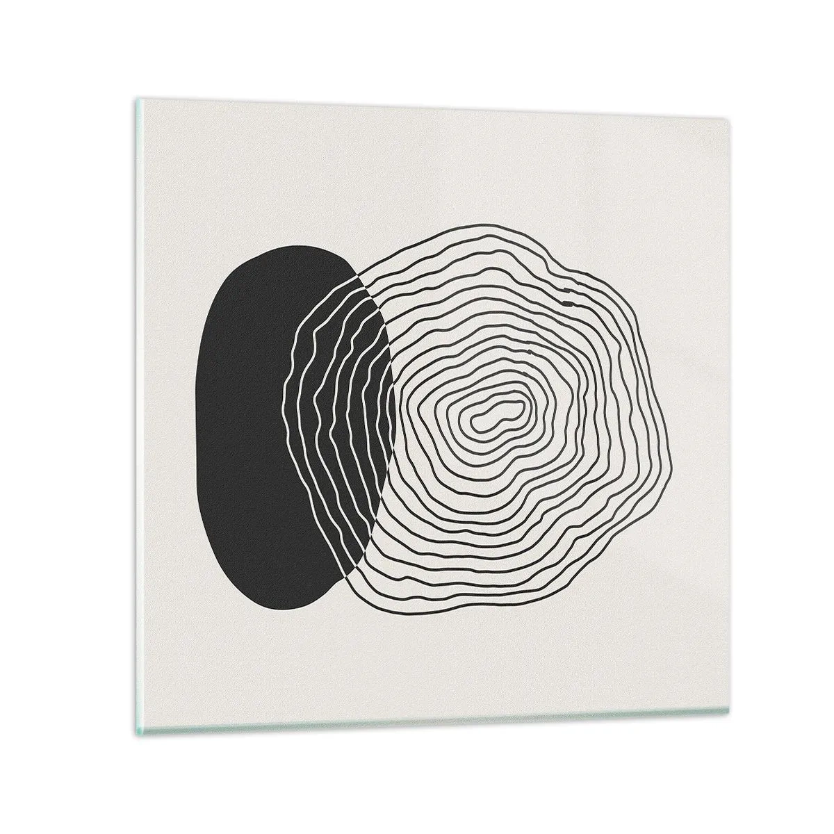 Glass picture - Durability and Vibration - 30x30 cm