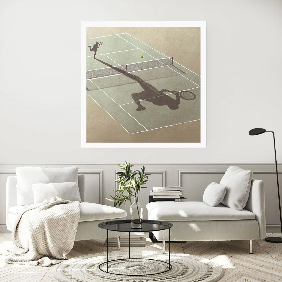 Poster - Overcoming Yourself - 40x40 cm