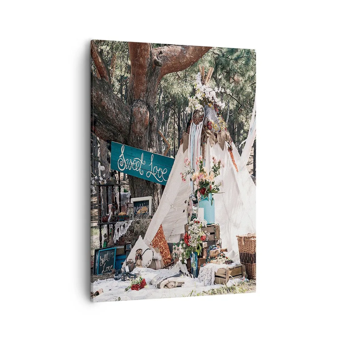 Canvas picture - Make Love… - 50x70 cm