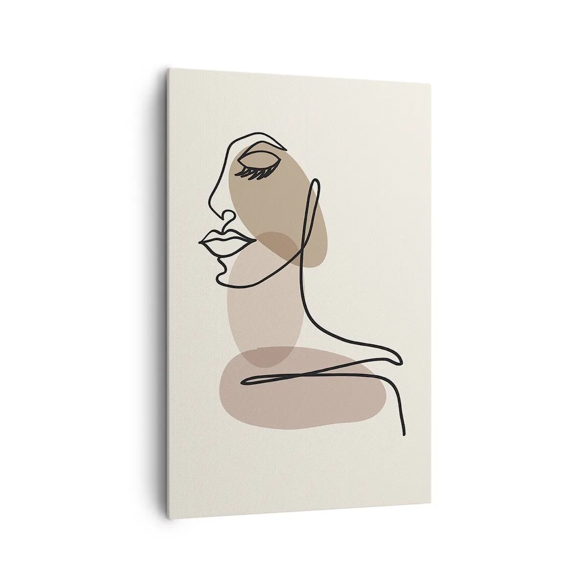 Canvas picture - Listening to Herself - 80x120 cm