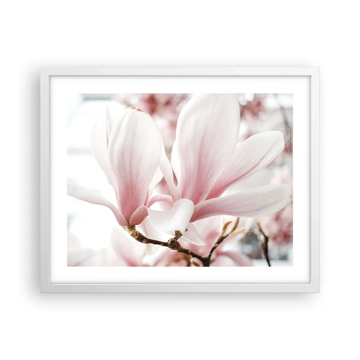 Poster in white frmae - Immensity of Tenderness - 50x40 cm