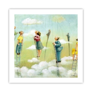 Poster - Following the Dream - 50x50 cm