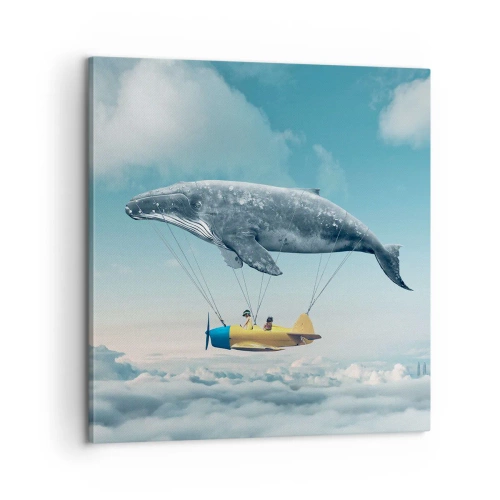 Canvas picture - Why Not? - 60x60 cm