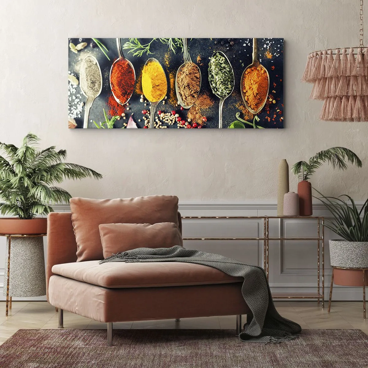 Canvas picture - Culinary Magic - 160x50 cm