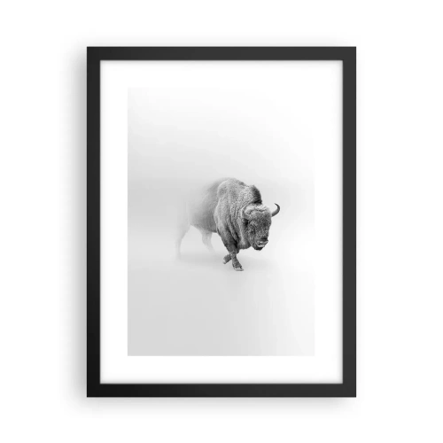Poster in black frame - King of the Prairie - 30x40 cm