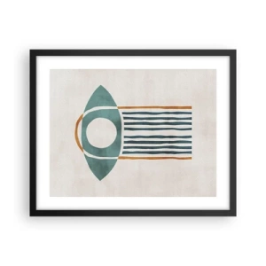 Poster in black frame - Signs and Rituals - 50x40 cm