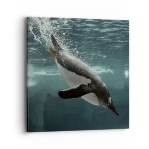 Canvas picture - Welcome to My World - 40x40 cm