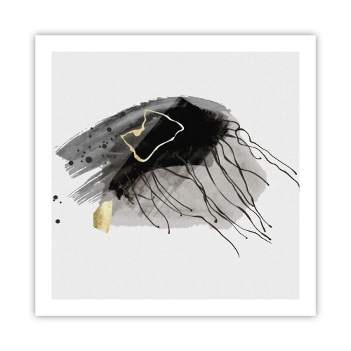 Poster - In Black and Gold - 60x60 cm