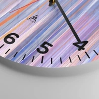 Clock face with numbers