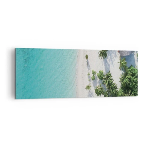 Canvas picture - Holidays in Paradise - 140x50 cm