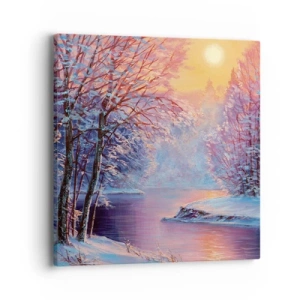 Canvas picture - Colours of Winter - 40x40 cm