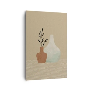 Canvas picture - Vase and Idea of It - 80x120 cm