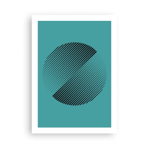 Poster - Circle - Geometrical Variation - 50x70 cm