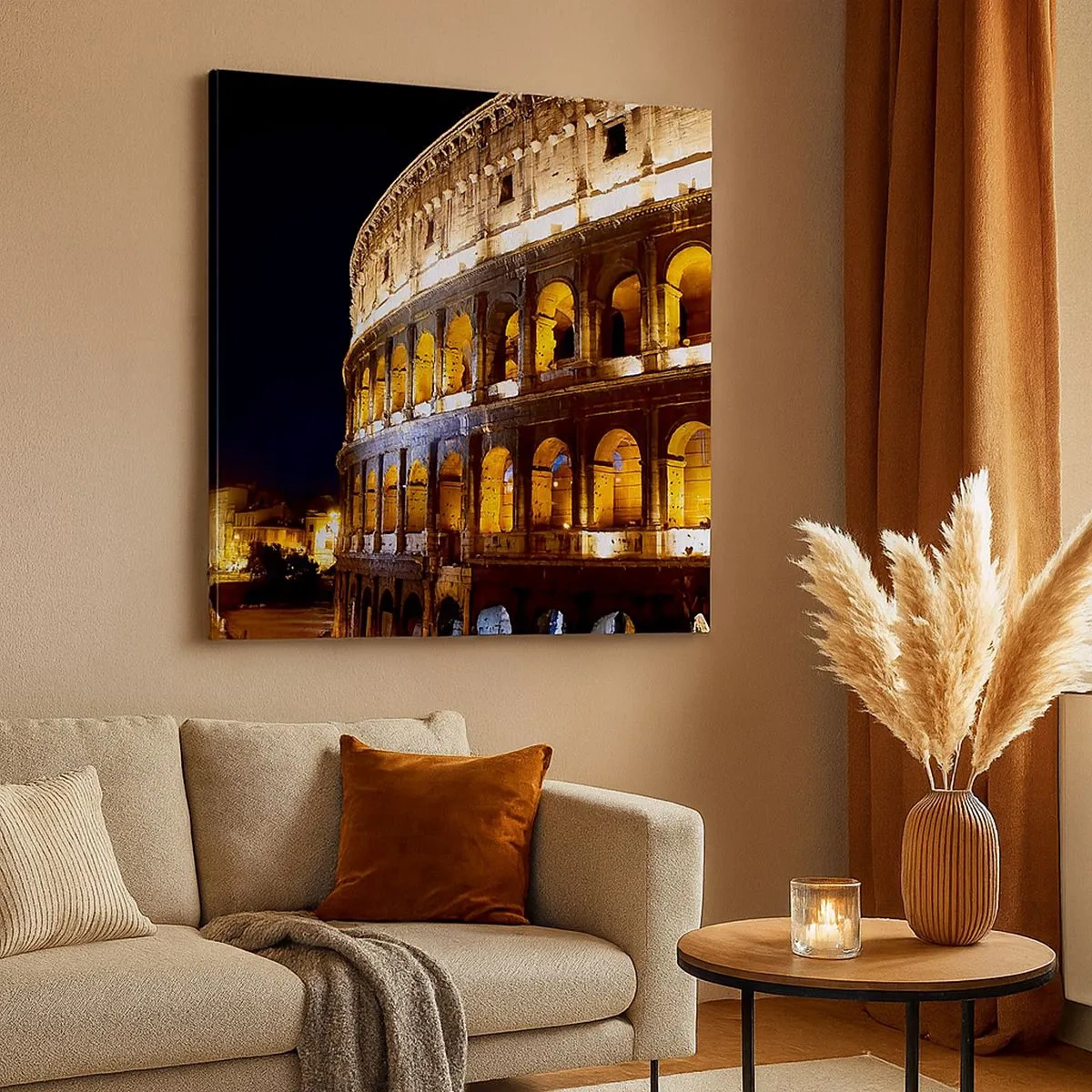 Canvas picture - Olympics Must Start - 30x30 cm