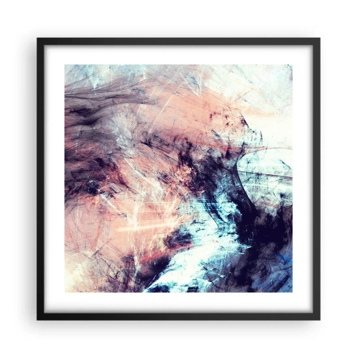 Poster in black frame - Feel the Wind - 50x50 cm