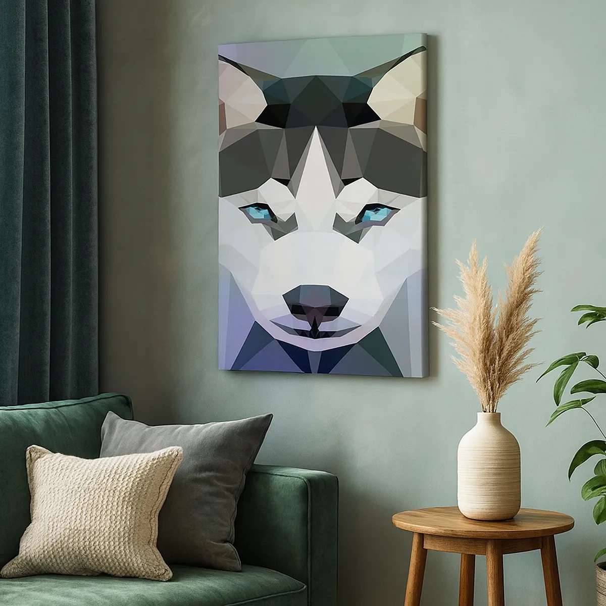 Canvas picture - Memory of Northern Snow - 50x70 cm