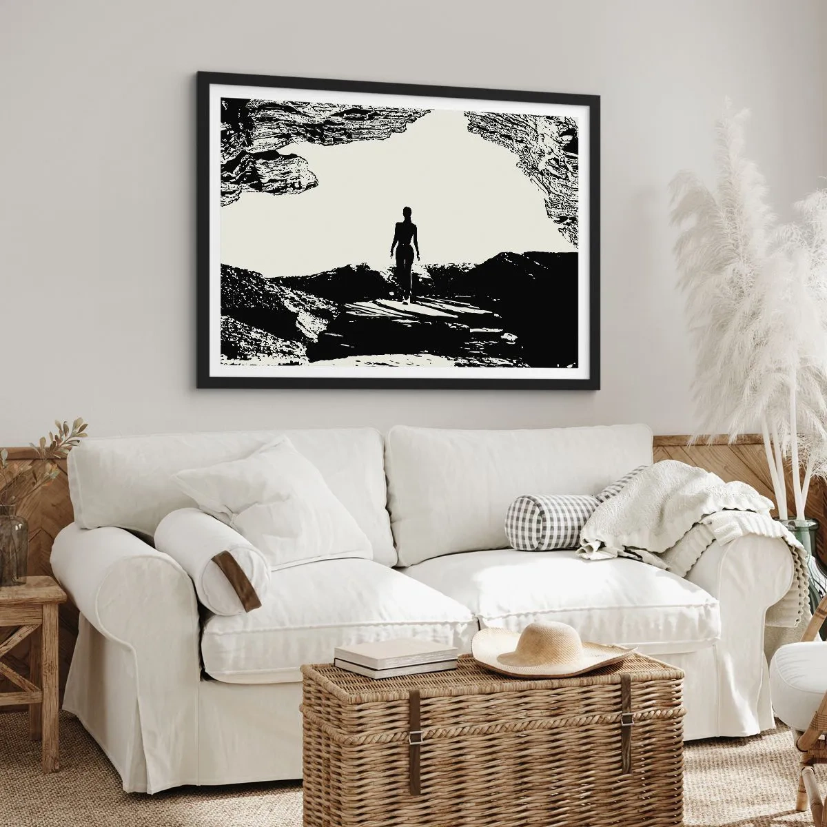 Poster in black frame - New Look - 40x30 cm