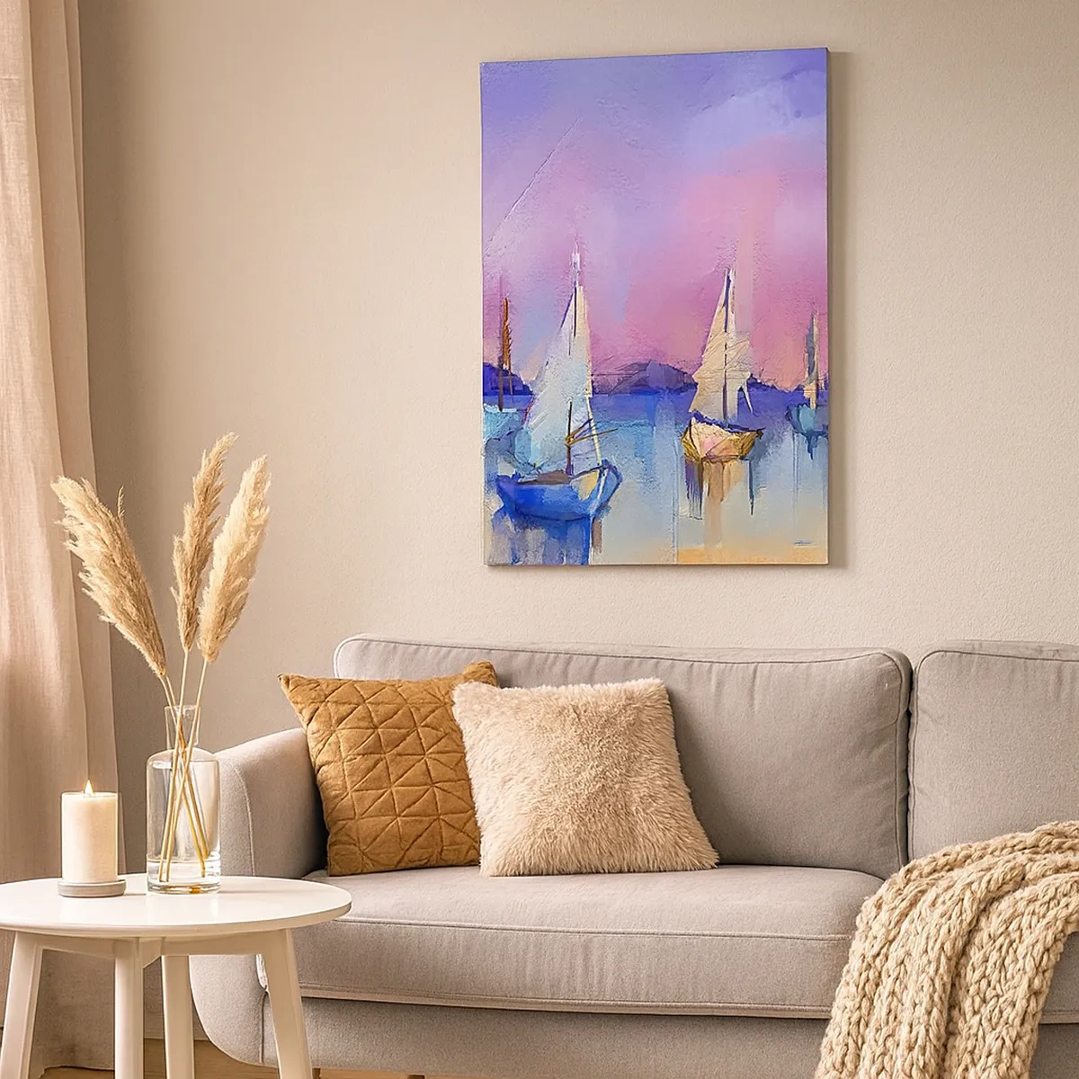 Canvas picture - Direction: High Sees - 50x70 cm