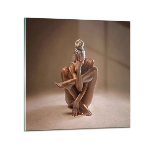 Glass picture - Unity of Body and Spirit - 70x70 cm