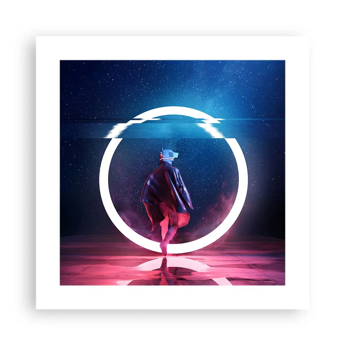 Poster - Between Worlds - 40x40 cm