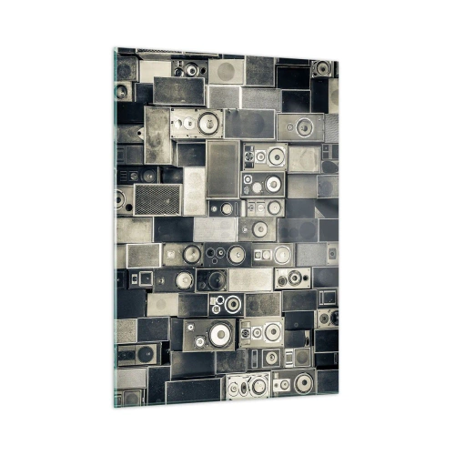 Glass picture - And Music Is Playing - 50x70 cm