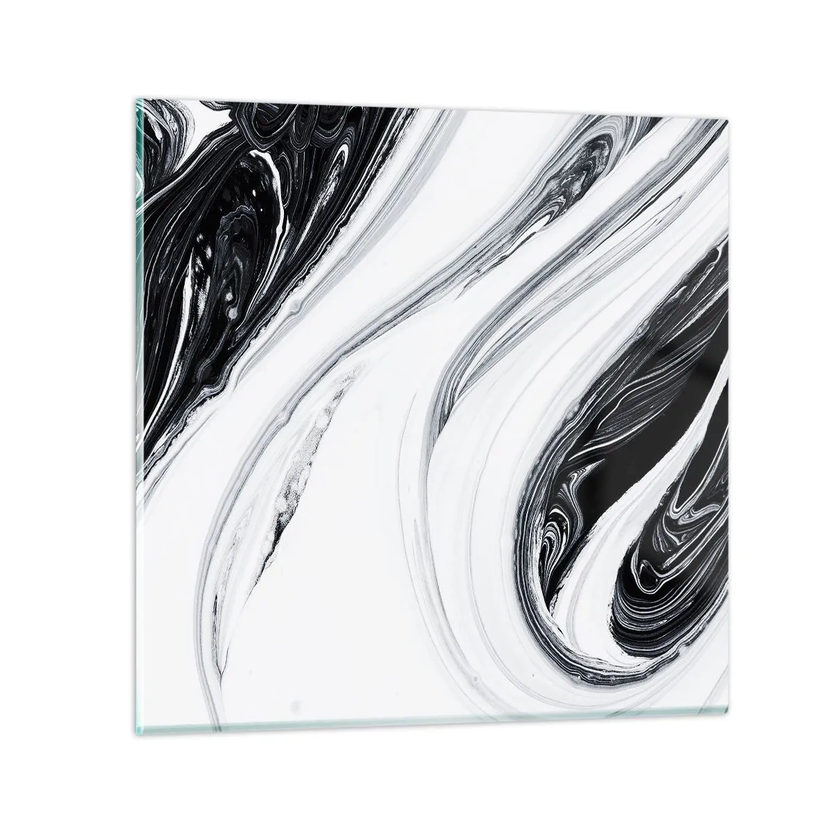 Glass picture - Connection of Opposites - 30x30 cm