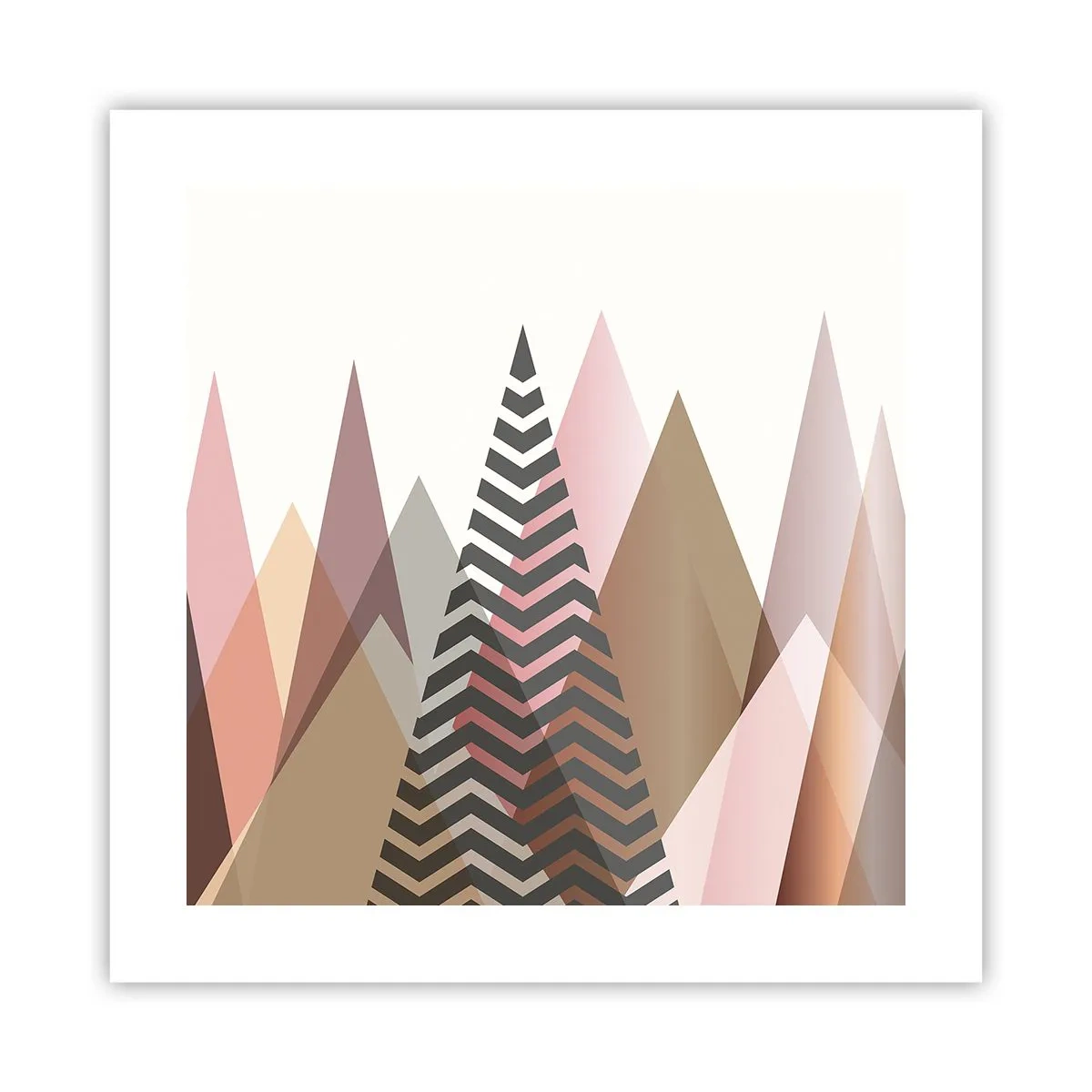 Poster - View of the Piramide - 40x40 cm
