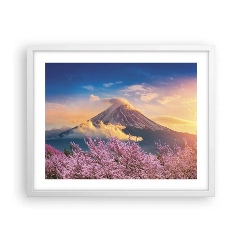 Poster in white frmae - Japanese Sanctity - 50x40 cm