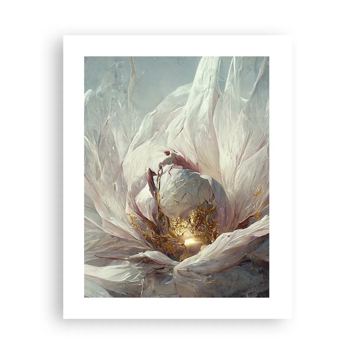 Poster - It Blooms Once Every Hunderd Years - 40x50 cm