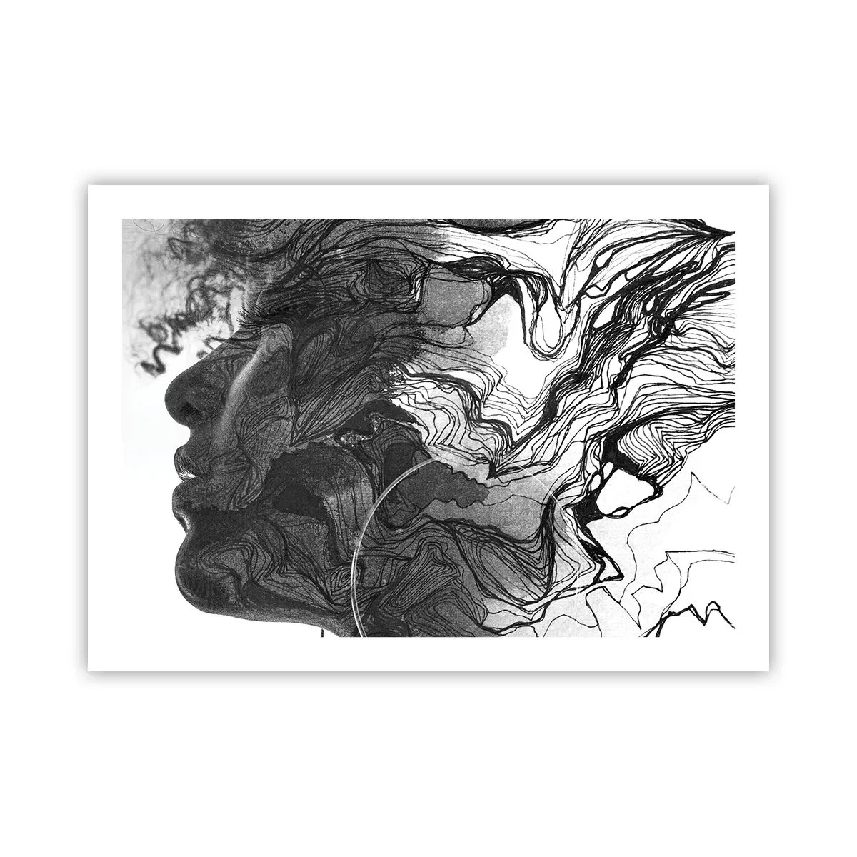 Poster - Wrapped up in Dreams - 70x50 cm