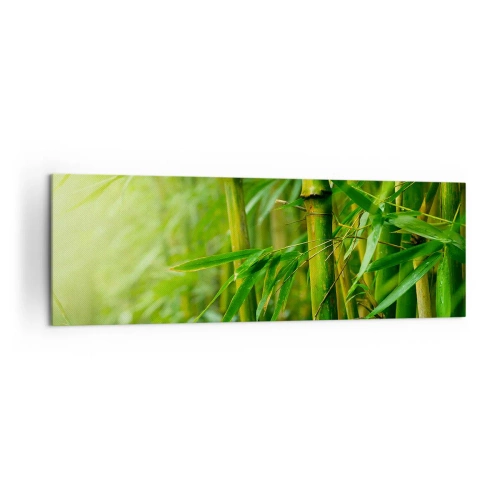 Canvas picture - Getting to Know the Green - 160x50 cm